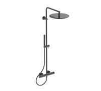 Ideal Standard CeraTherm - Conjunto de ducha con termostato, diámetro 30 cm, Gris magnético A7589A5