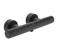 Ideal Standard CeraTherm - Grifo termostático de ducha T25, negro A7201XG