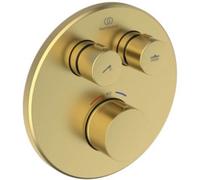 Ideal Standard Ceratherm Navigo grifo para ducha empotrado con termostato oro A8579A2