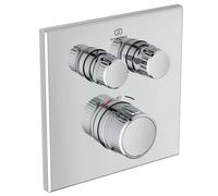 Ideal Standard CeraTherm Navigo - Grifo termostático empotrado para ducha para 2 dispositivos, cromo A7302AA