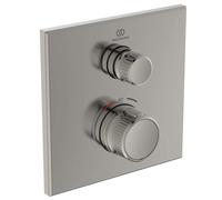 Ideal Standard CeraTherm Navigo - Grifo termostático empotrado para ducha, Silver Storm A7301GN