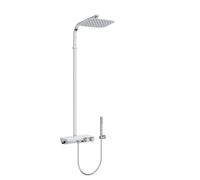Ideal Standard Ceratherm S200 - Conjunto de ducha con termostato, 30x20 cm, 3 chorros, cromo A7332AA