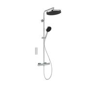 Ideal Standard Ceratherm T125+ - Conjunto de ducha con termostato, diámetro 30 cm, 3 chorros, cromo A7689AA
