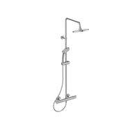 Ideal Standard Ceratherm T25 - Conjunto de ducha con termostato, diámetro 20 cm, 3 chorros, cromo A7209AA