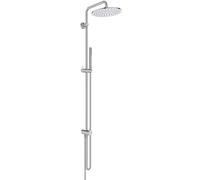 Ideal Standard Ceratwist T25 M Sistema de ducha, Para combinar con accesorios de montaje en superficie o codos de conexión a pared, ahorrando agua - Cromo (178.5x496x1119 mm)