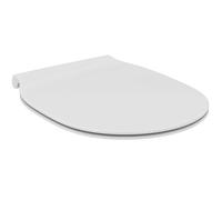 Ideal Standard Connect Air - Asiento de inodoro y tapa, forma redondeada, asiento con mecanismo de cierre suave y función de liberación rápida para una fácil limpieza, duroplast resistente a los