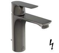 Ideal Standard Connect Air - Grifo de lavabo Grande con desagüe, Magnetic Grey A7054A5