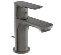 Ideal Standard Connect Air - Grifo de lavabo Piccolo Slim con desagüe, Magnetic Grey A7014A5