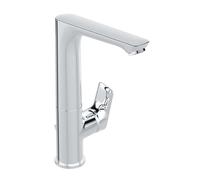 Ideal Standard Connect Air - Grifo de lavabo Slim, con caño giratorio y desagüe, cromo A7020AA