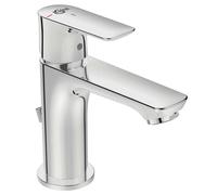 Ideal Standard Connect Air - Grifo de lavabo Slim, con desagüe, BlueStart, cromo A7008AA