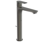 Ideal Standard Connect Air - Grifo de lavabo Slim con desagüe, BlueStart, Magnetic Grey A7026A5