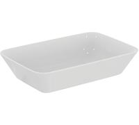 Ideal Standard Connect Air lavabo bol 600mm, rectangular, sin agujero para grifo, sin rebosadero, E034801, Color: Blanco