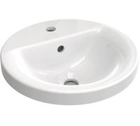 Ideal Standard Connect lavabo 38x38 cm circular empotrado blanco brillante E504101