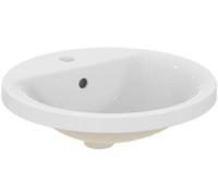 Ideal Standard Connect lavabo 48x48 cm circular empotrado blanco brillante E504201