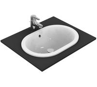 Ideal Standard Connect lavabo 55x38 cm oval empotrado blanco brillante E504701