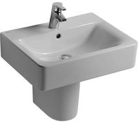 Ideal Standard Connect - Lavamanos Cube, 40x36x16 cm, orificio para grifo, con Ideal Plus, blanco E7137MA