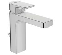 Ideal Standard Edge - Grifo de lavabo Grande con desagüe, cromo A7109AA