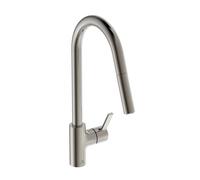 Ideal Standard Gusto - Grifo de fregadero con ducha extraíble, acero BD416GN