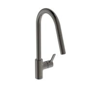 Ideal Standard Gusto - Grifo de fregadero con ducha extraíble, Gris magnético BD416A5