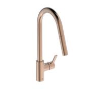 Ideal Standard Gusto - Grifo de fregadero con ducha extraíble, Sunset Rose BD416J4