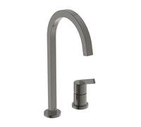 Ideal Standard Gusto - Grifo de fregadero, instalación de 2 orificios, Gris magnético BD423A5
