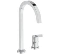Ideal Standard Gusto - Grifo de bañera, 2 orificios, cromo BD423AA