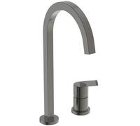 Ideal Standard Gusto - Grifo de fregadero, instalación de 2 orificios, Gris magnético BD423A5