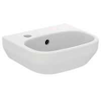 Ideal Standard i.Life A - Lavamanos 35x30 cm, con rebosadero, orificio para grifo a la izquierda, blanco T470901