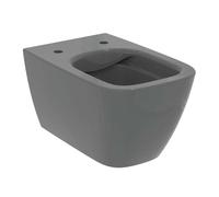 Ideal Standard i.life B taza de inodoro suspendido sin reborde gris brillante T461458