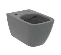 Ideal Standard i.life B taza de inodoro suspendido sin reborde gris brillante T461458