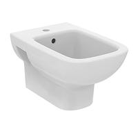 Ideal Standard i.Life A - Bidé suspendido, 355x540 mm, con rebosadero, orificio para grifo, blanco T471801