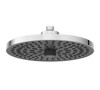 Ideal Standard Idealrain Alu+ Ducha mural, Con dos tipos de chorro mediante interruptor giratorio, ducha de lluvia con ahorro de agua y boquillas EasyClean - Cromo (260x91x260 mm)