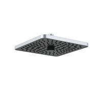 Ideal Standard Idealrain ALU+ - Rociador de ducha. 26x26 cm, 2 chorros, plata BE223SI