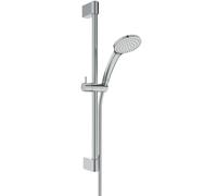 Ideal Standard Idealrain - Conjunto de alcachofa de ducha, barra y manguera, cromo BE403AA