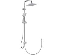 Ideal Standard Idealrain Cube - Conjunto de ducha 200, para combinación con grifo de pared, cromo A5862AA