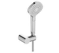 Ideal Standard Idealrain Evo Jet - Juego de cabezal de ducha, 3 chorros, soporte y manguera, cromo B2619AA