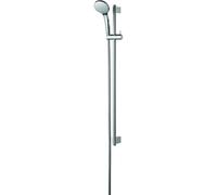 Ideal Standard Idealrain Pro - Conjunto de cabezal de ducha, 3 chorros, barra y manguera, cromo B9836AA