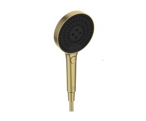 Ideal Standard Idealrain Solos - Cabezal de ducha, 3 chorros, EcoFlow, oro cepillado A7896A2