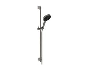 Ideal Standard Idealrain Solos - Conjunto de cabezal de ducha, barra y manguera, 3 chorros, EcoFlow, Gris Magnético A7898A5