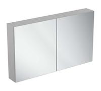 Ideal Standard Mirror&Light - Armario con espejo 120x70 cm, aluminio T3593AL
