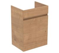 Ideal Standard Muebles de baño Eurovit+ de 60 cm con 2 Puertas, E3516Y8, Roble Natural