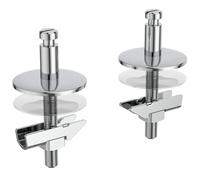 Ideal Standard - Multi Suites, Juego de bisagras para asiento de inodoro, kit versátil, EW01067, Neutro