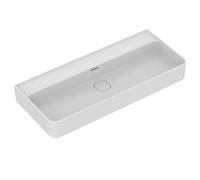 Ideal Standard Strada II - Lavabo 100x43 cm, sin orificio para grifo, con Ideal Plus, blanco T3640MA