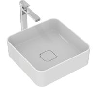 Ideal Standard Strada II lavabo 40x40 cm cuadrada sobre encimera blanco brillante T296201