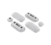 Ideal Standard T217801 Juego de repuesto de Go mm Ini Cuna para asiento Fiorile, Tesi, Active, 21, Linda, Gris