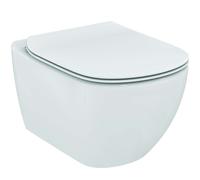 Ideal Standard Tesi - Inodoro suspendido con asiento Softclose, AquaBlade, blanco T354601