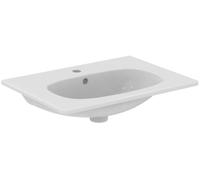 Ideal Standard Tesi lavabo 62.5x45 cm rectangular clásico-para mueble-con encimera blanco brillante T351001