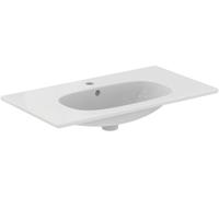 Ideal Standard Tesi lavabo 82.5x45 cm rectangular clásico-para mueble-con encimera blanco brillante T350901