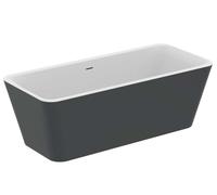 Ideal Standard Tonic II - Bañera independiente 180x80 cm, blanco mate/negro mate K8725V3