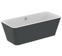 Ideal Standard Tonic II - Bañera independiente 180x80 cm, blanco mate/negro mate K8726V3
